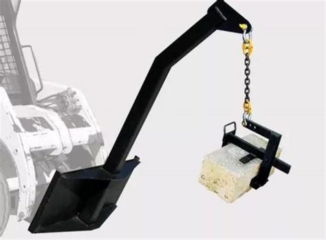 jib for skid steer|lifting jib for skid steer.